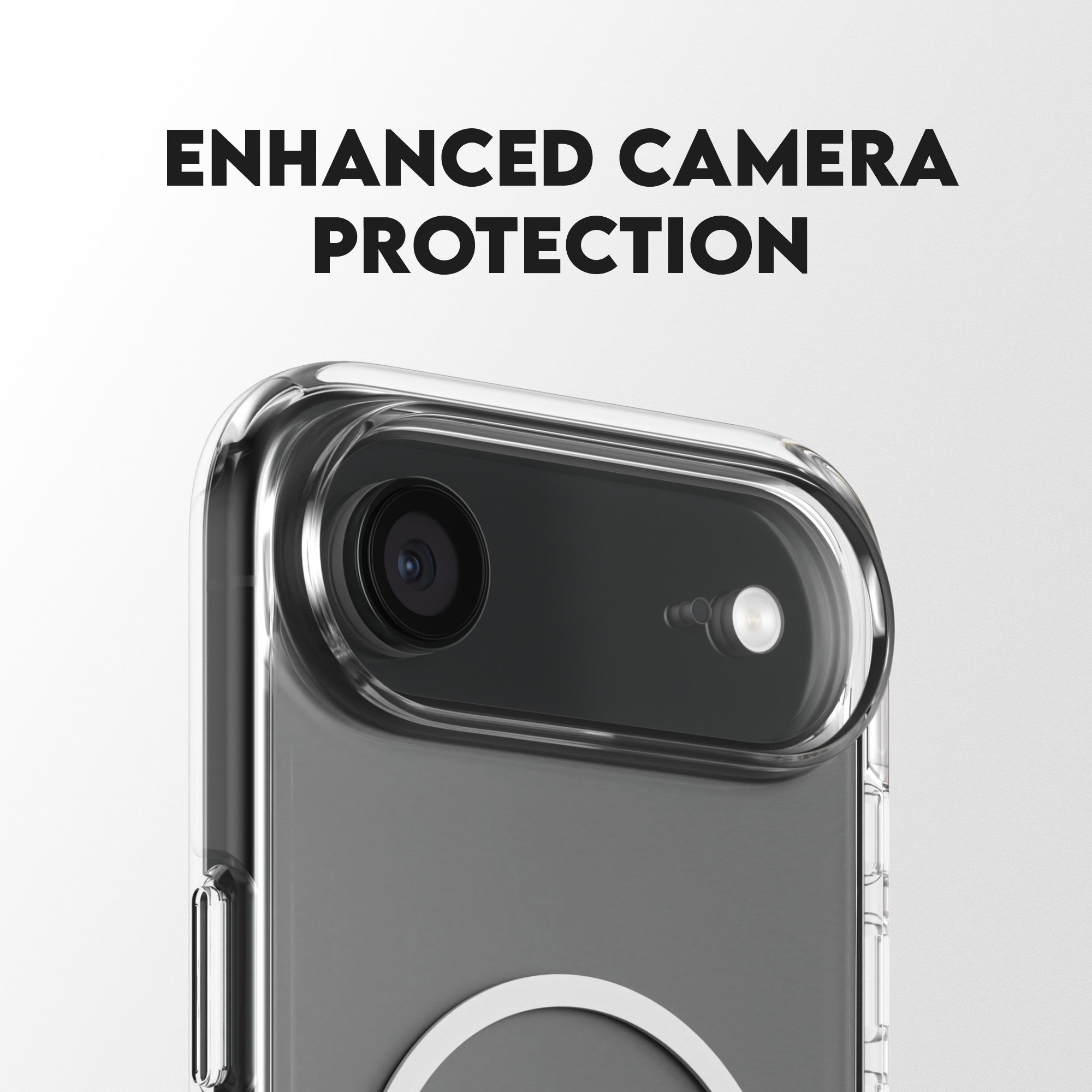 CARE™ by PanzerGlass® Urban Explorer Case Transparent w. White MagSafe iPhone Air